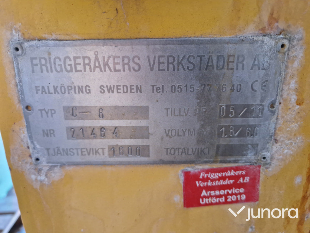 Saltspridare - Friggeråkers, C-6 Mixer