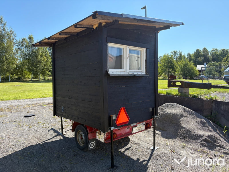 Jaktkoja på hjul