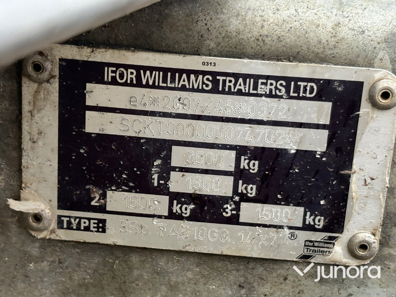 Boskapssläp - Ifor Williams