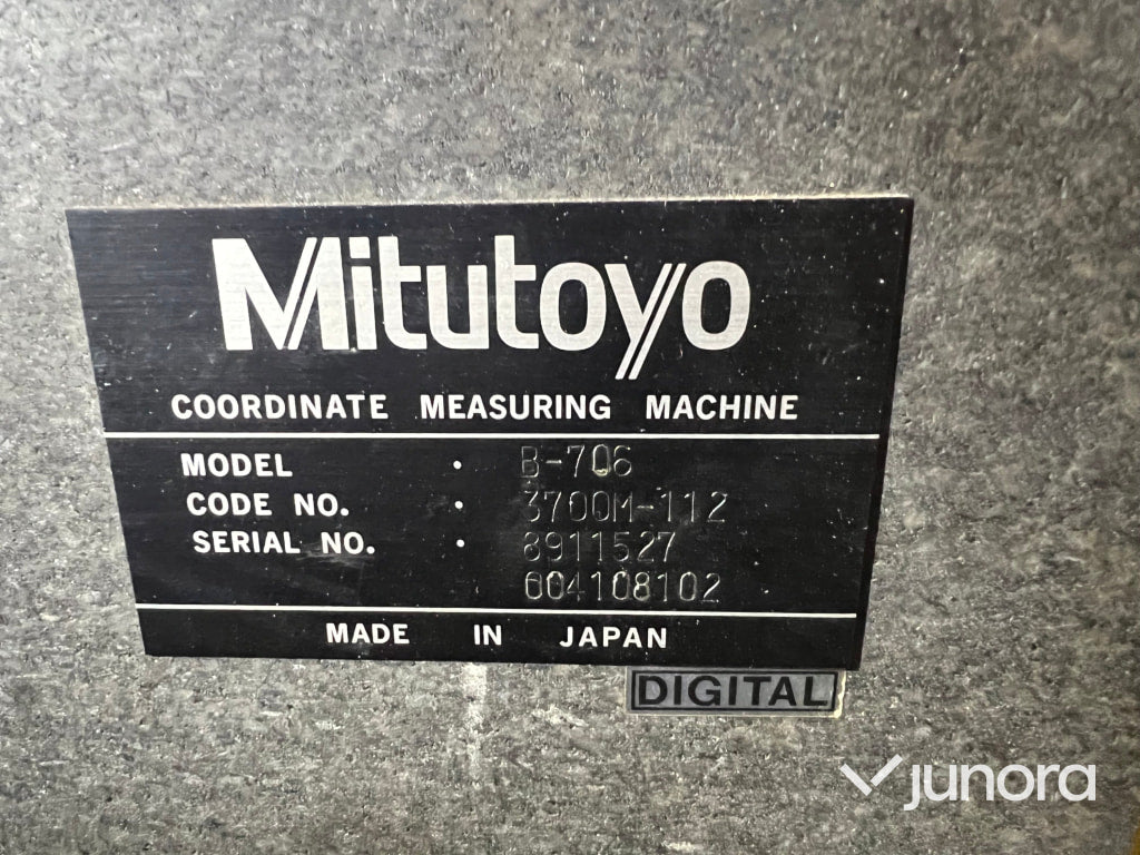 Koordinatmätmaskin - Mitutoyo, B-706