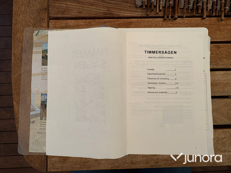 Timmersåg TIMMERSÅGEN