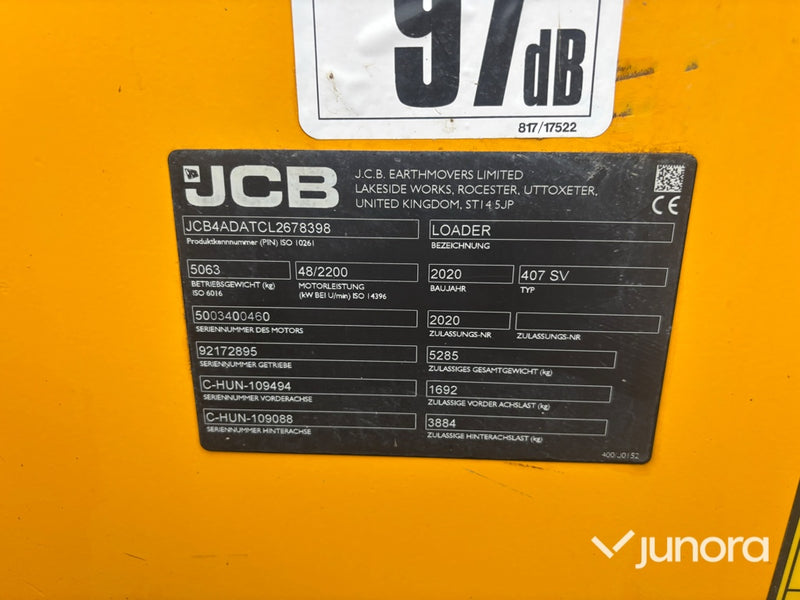 Hjullastare - JCB 407 SV