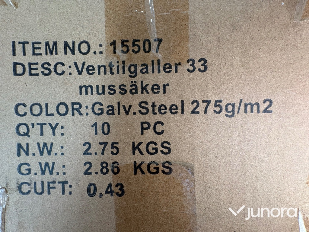 Ventilgaller - Habo, 28 st