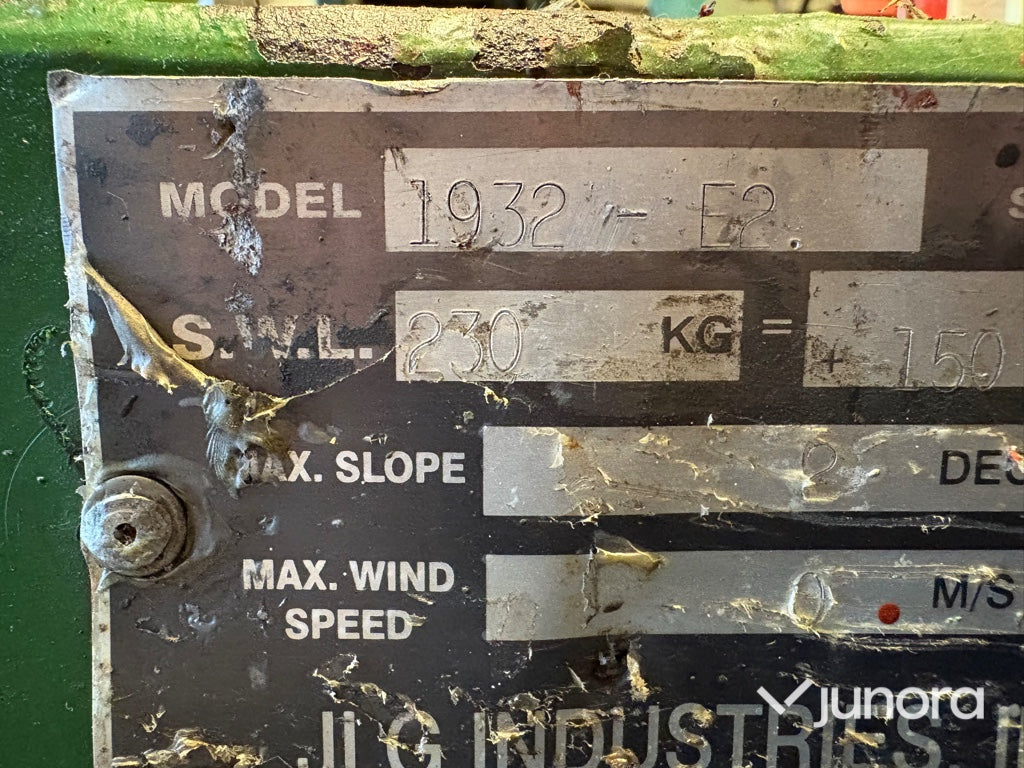 Saxlift – JLG Industries 1932-E