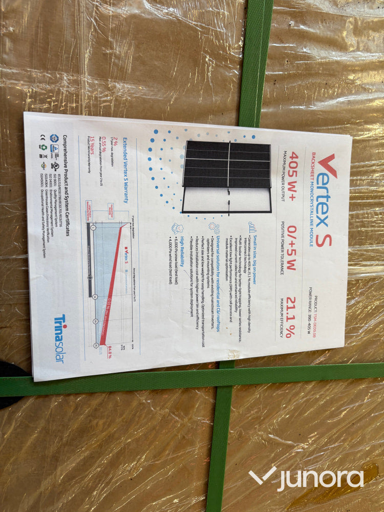 Solceller Trina Vertex S 405W - 36 stycken