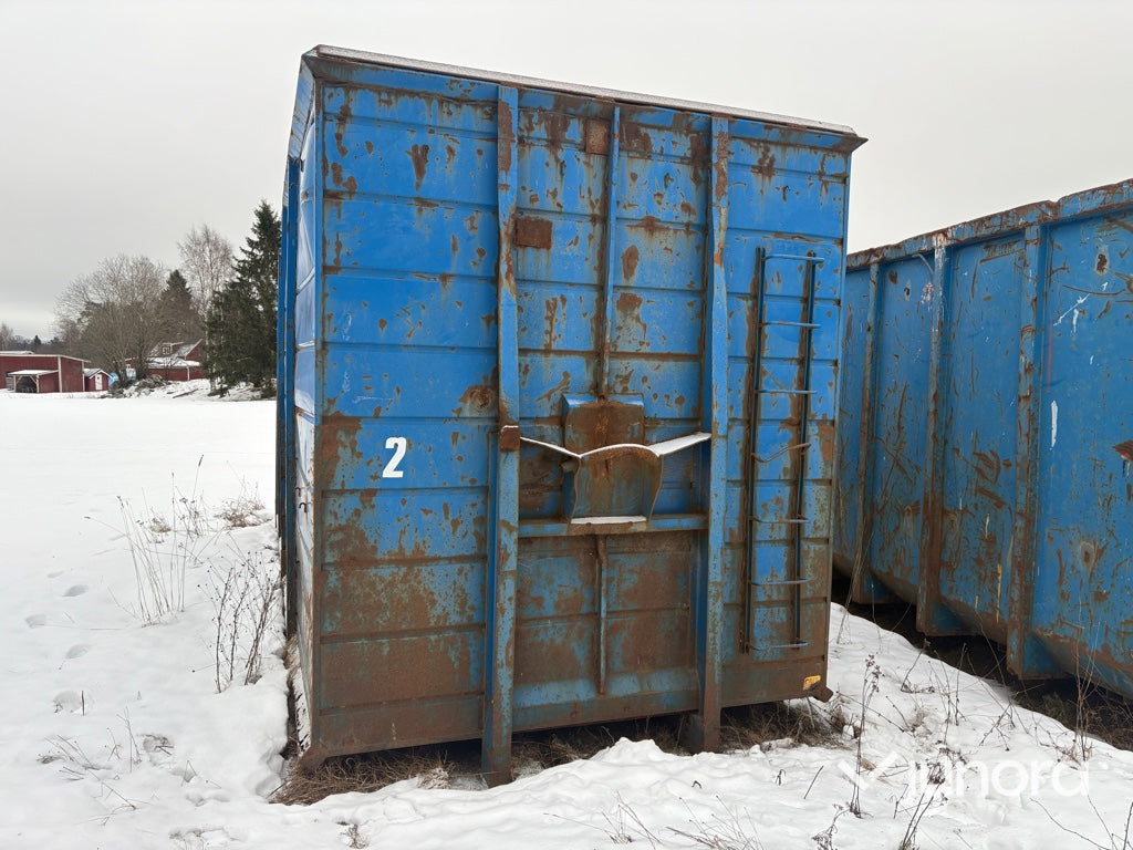 Lastväxlarcontainer - CMT, OPT01, 40 m³