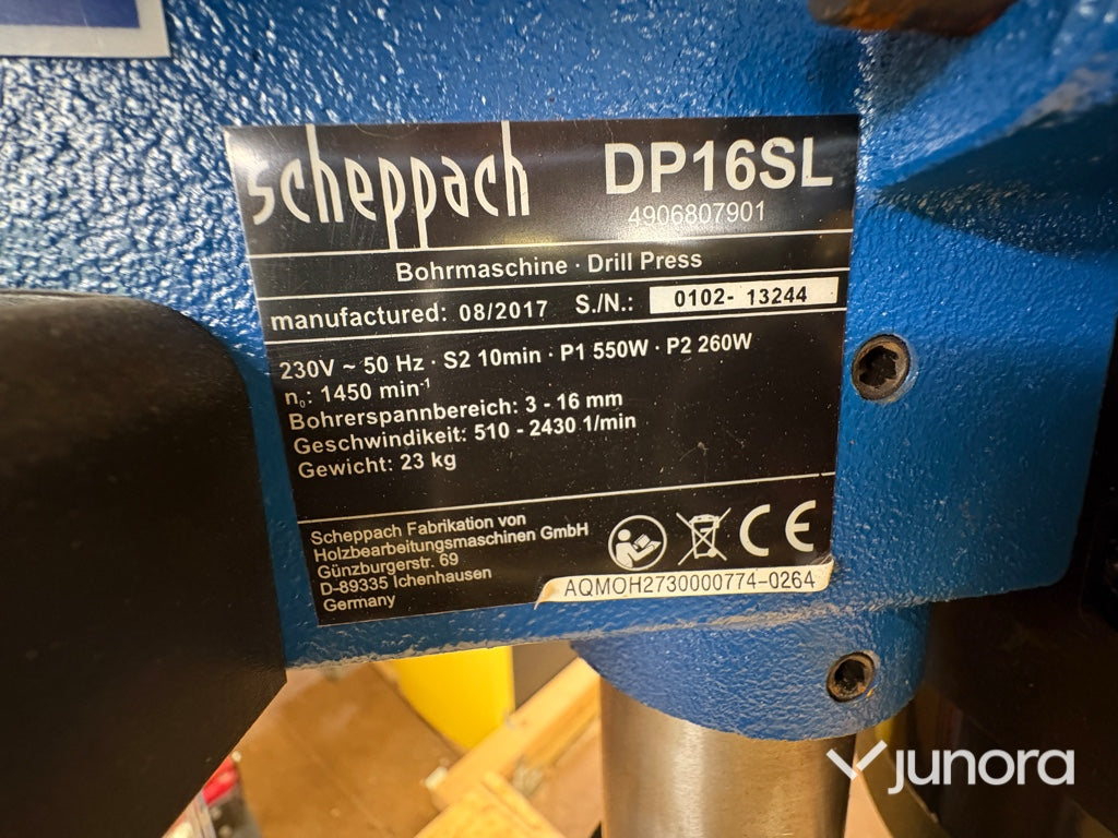Pelarborrmaskin - Scheppach