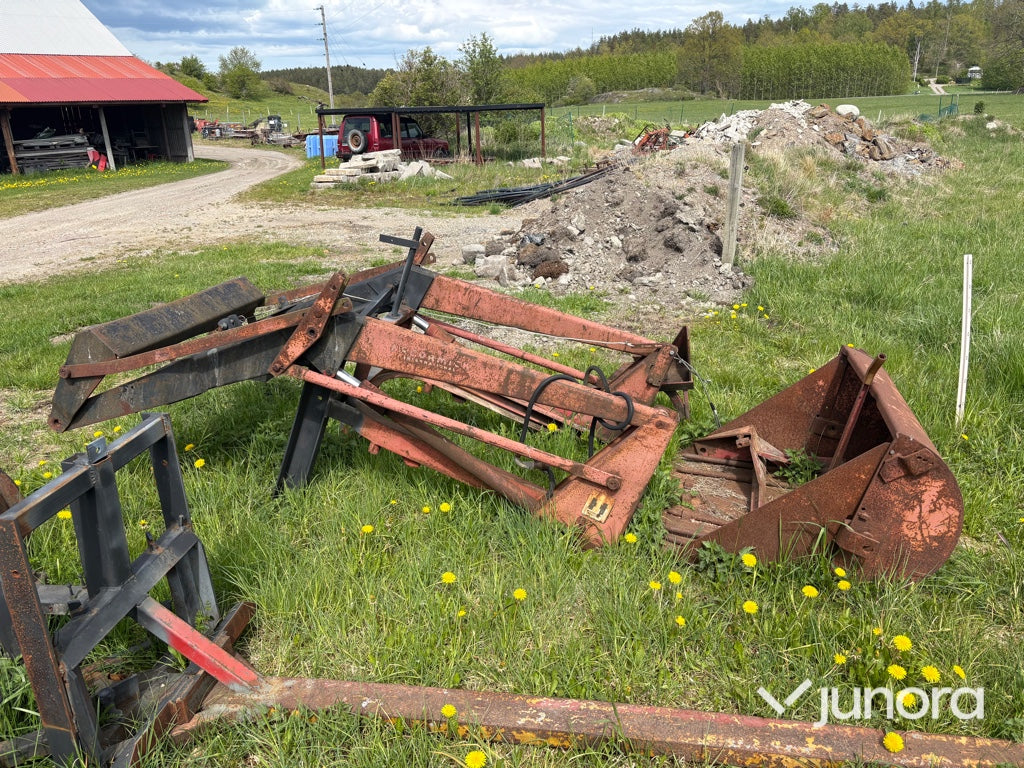 Lastare med kombiskopa - Till McCormick traktor