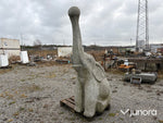 Stenskulptur – elefant i granit