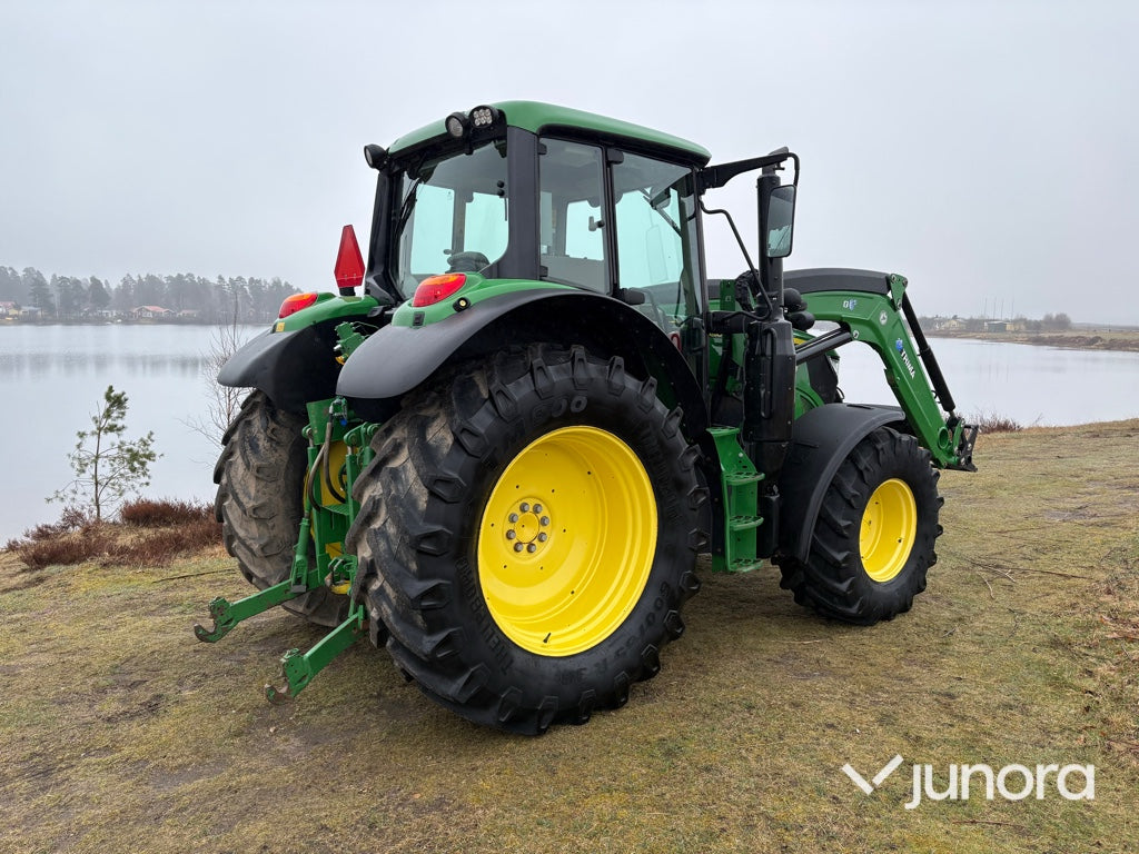 Traktor - John Deere 6130M med lastare & frontlyft
