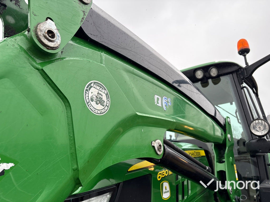 Traktor - John Deere 6130M med lastare & frontlyft
