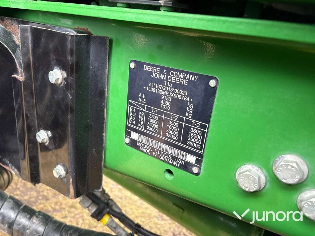 Traktor - John Deere 6130M med lastare & frontlyft