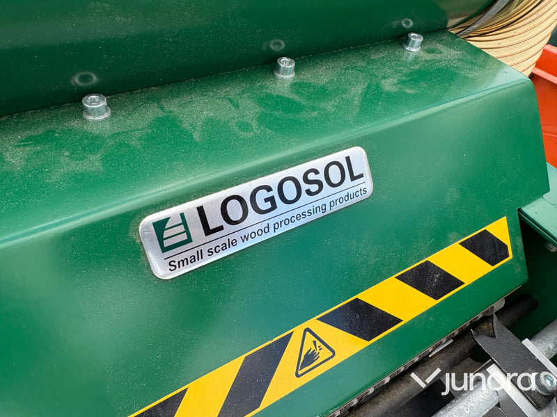 Logosol SH 230 hyvel med fläkt och spånuppsamlare