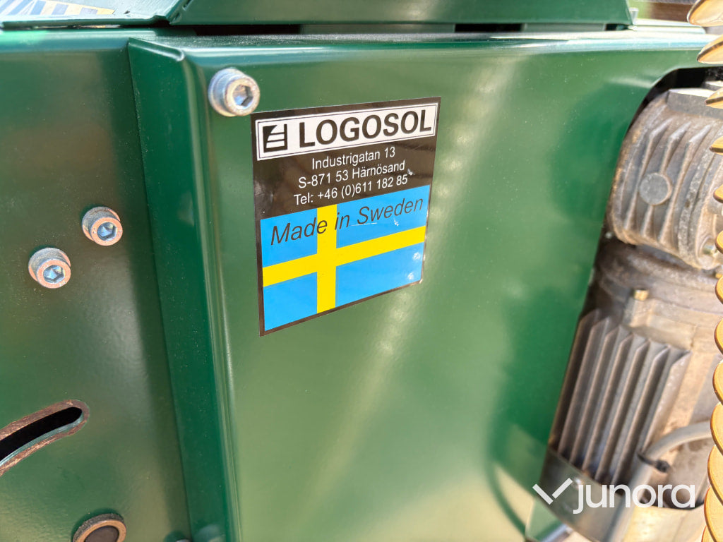Logosol SH 230 hyvel med fläkt och spånuppsamlare