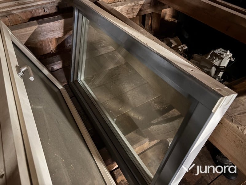 4-st 3-glas Aluminiumfönster