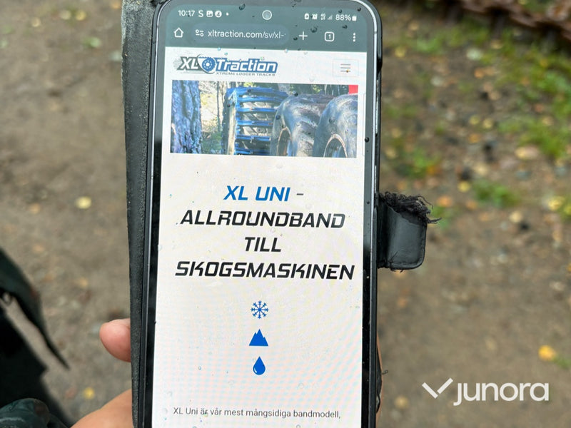 Band till skogsmaskin