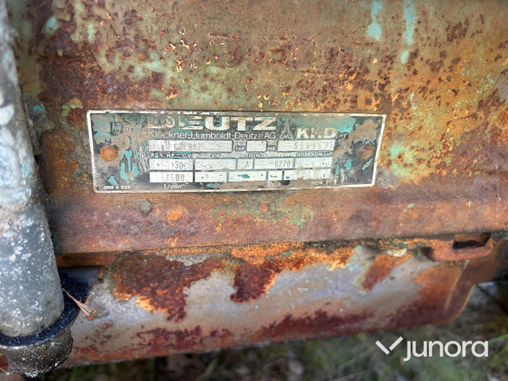 Elverk - Deutz,  F3L912
