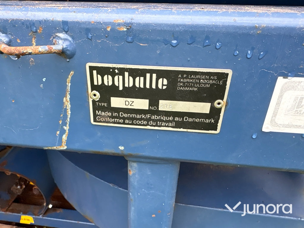 Gödningspridare Bogballe DZ med kantspridare