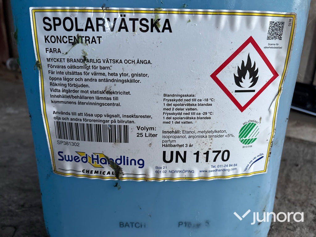 Spolarvätska – Swed Handling, 25 liter
