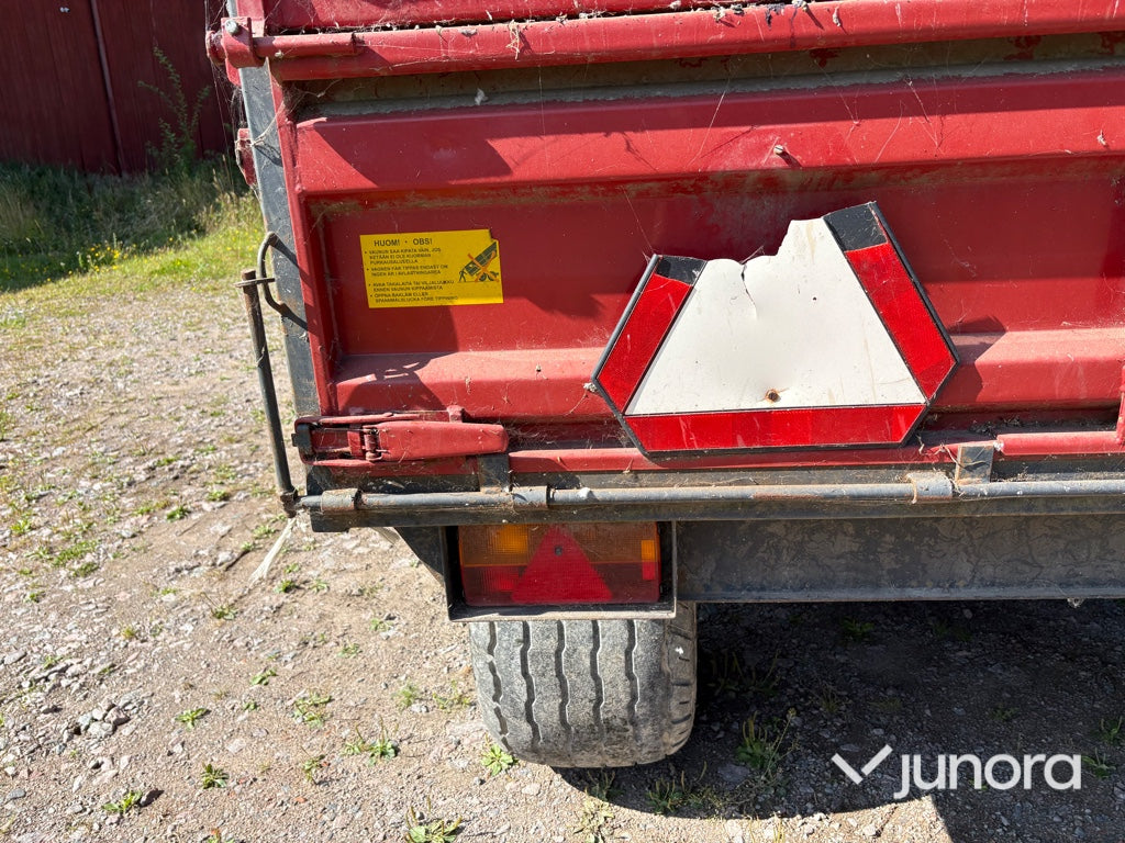 Spannmålsvagn med tipp Weckman WS 120