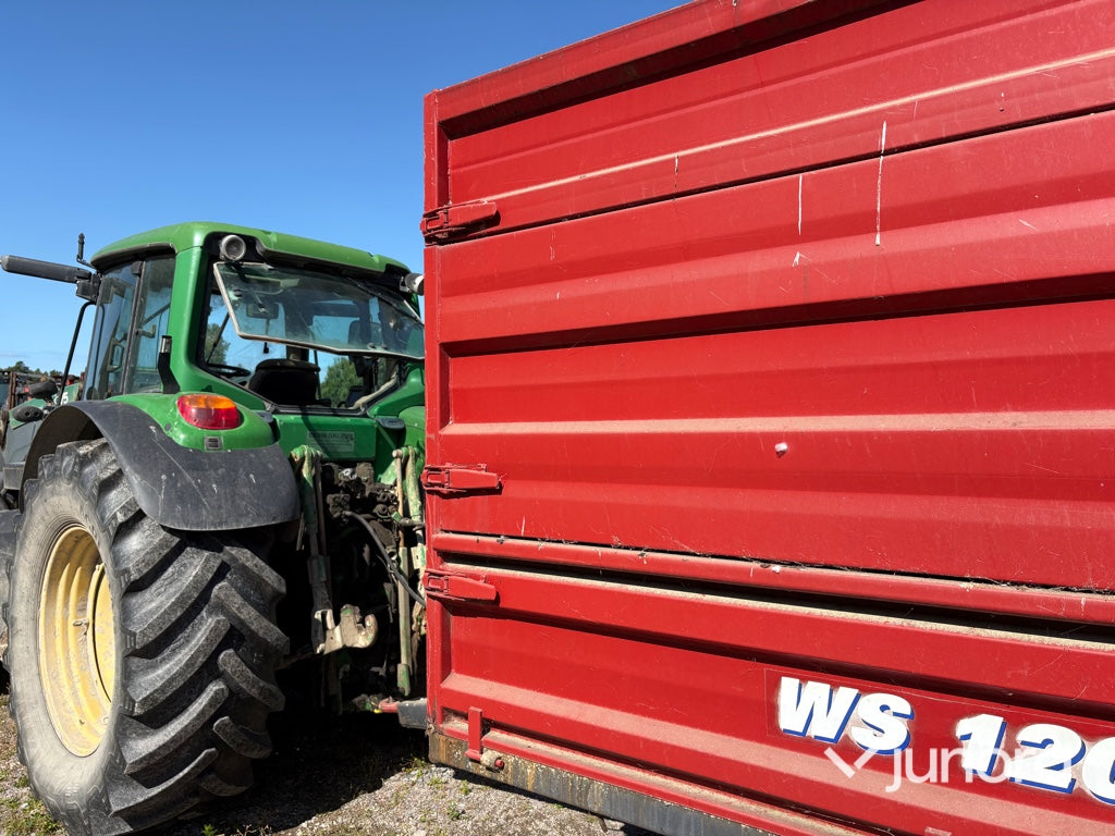 Spannmålsvagn med tipp Weckman WS 120