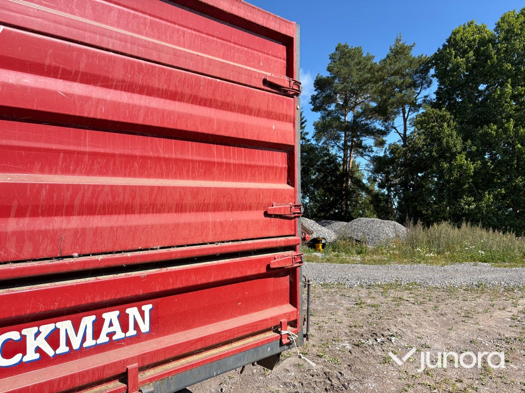 Spannmålsvagn med tipp Weckman WS 120
