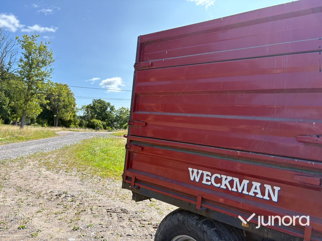 Spannmålsvagn med tipp Weckman WS 120