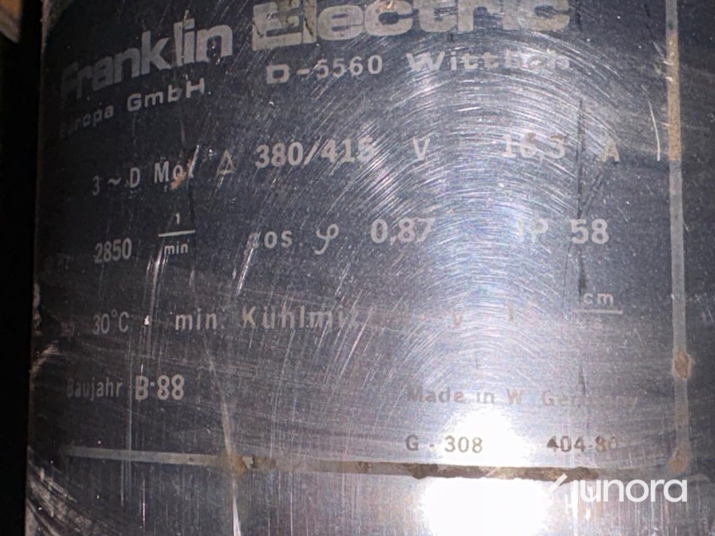 Pumpar Ernst Vogel Franklin Electric 2 st