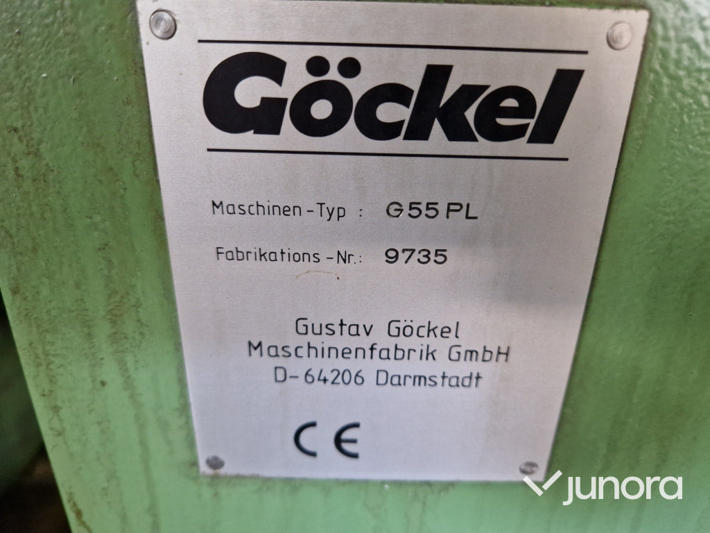 Sigment / Stålslip Göckel G55PL