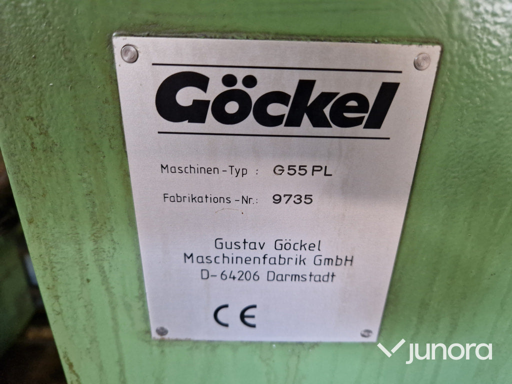 Sigment / Stålslip Göckel G55PL