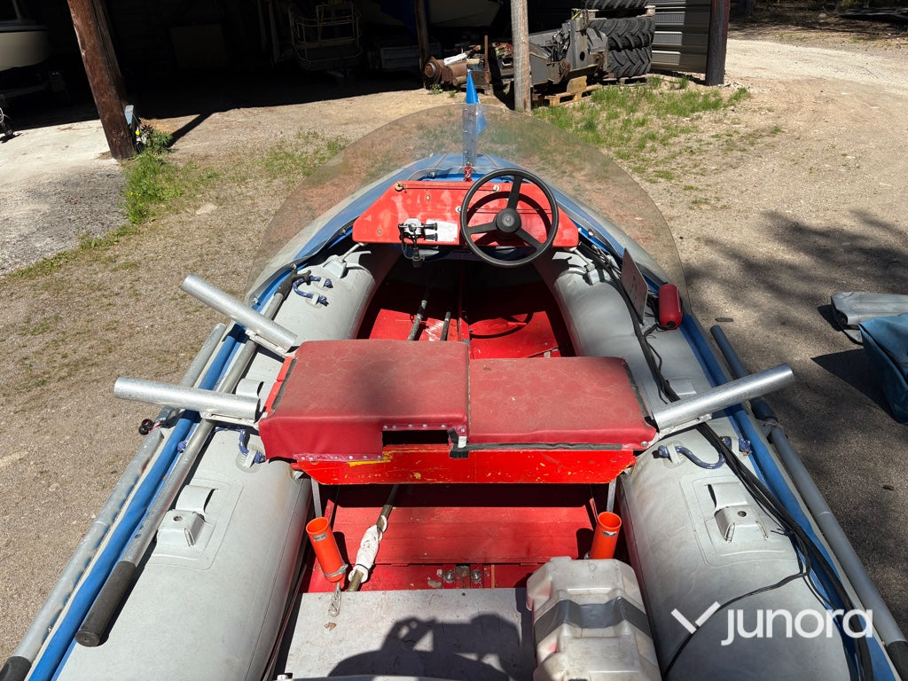 Ribbåt med trailer - Wiking, Libra, Johnson 15 hk