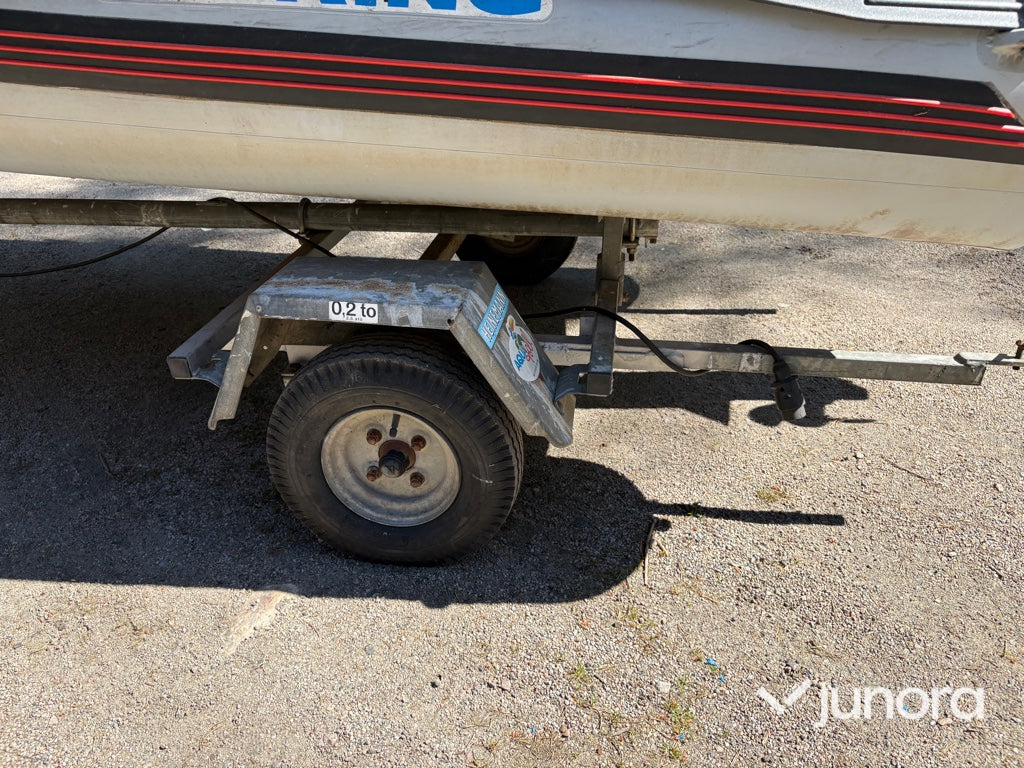 Ribbåt med trailer - Wiking, Libra, Johnson 15 hk