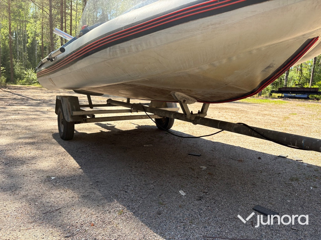 Ribbåt med trailer - Wiking, Libra, Johnson 15 hk