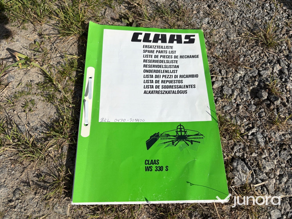 Strängläggare - Claas WS 330 S Kontur