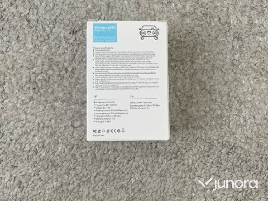 FM-sändare / Bluetooth-adapter - X8, 20-pack