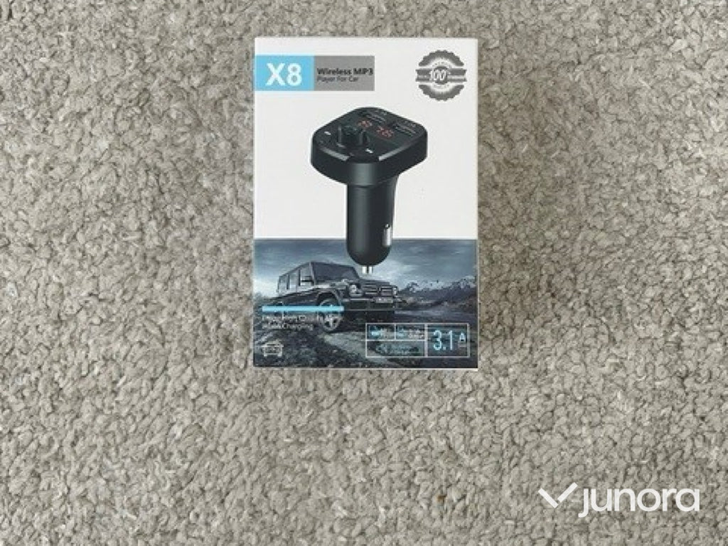 FM-sändare / Bluetooth-adapter - X8, 20-pack