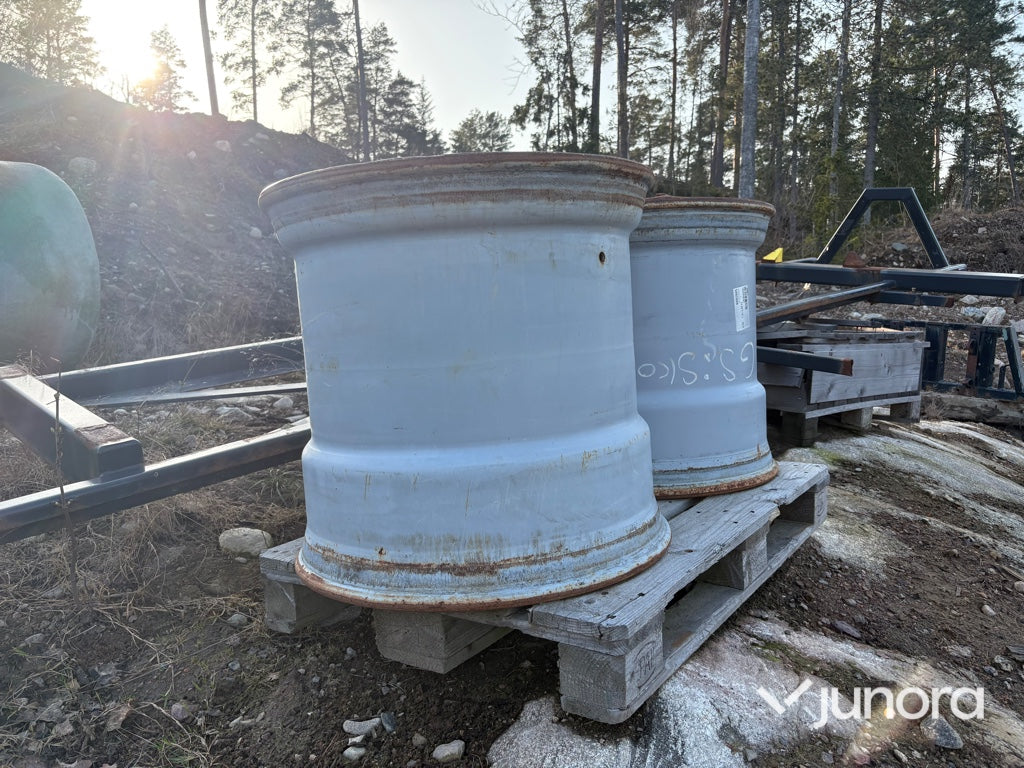 2st fälgar till Valmet - skotare (700/26.5)