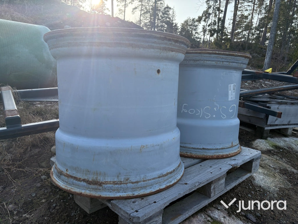 2st fälgar till Valmet - skotare (700/26.5)