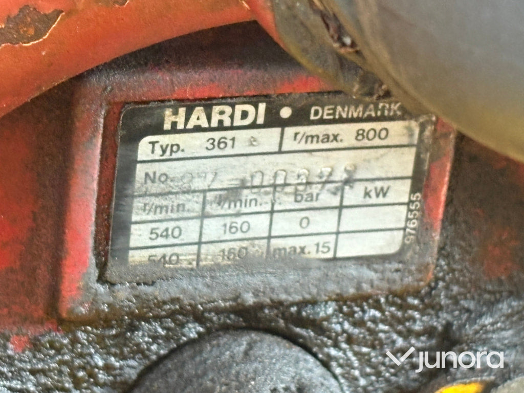 Växtskyddsspruta Hardi LXY 1200