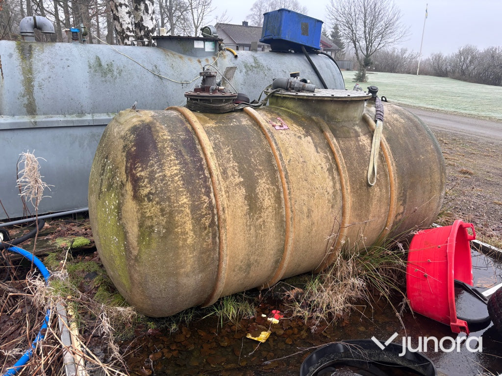 Dieseltank - 1000L, glasfiber