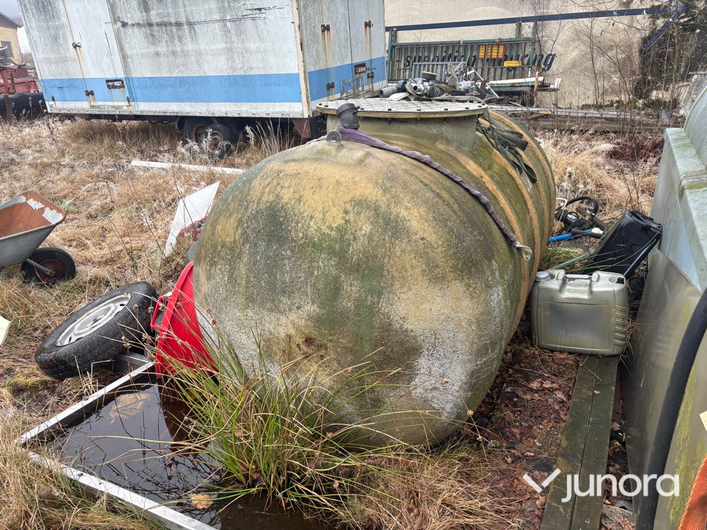 Dieseltank - 1000L, glasfiber