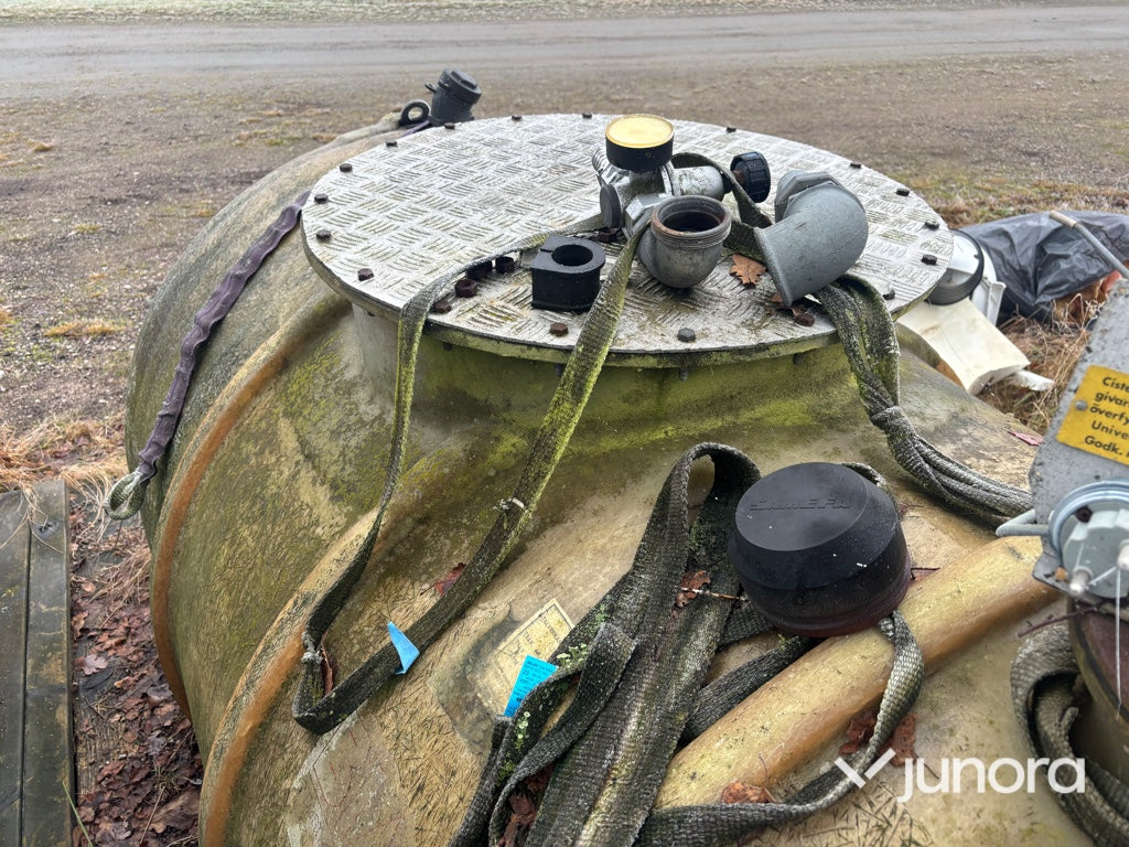 Dieseltank - 1000L, glasfiber
