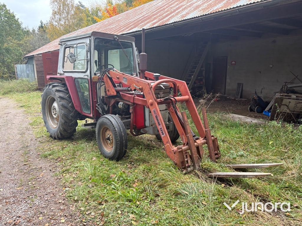 Traktor - Massey Ferguson 550-2 med lastare