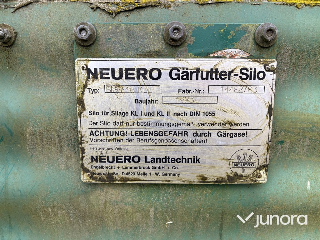 Spannmålssilo - Neuero, BLG 16 KL2