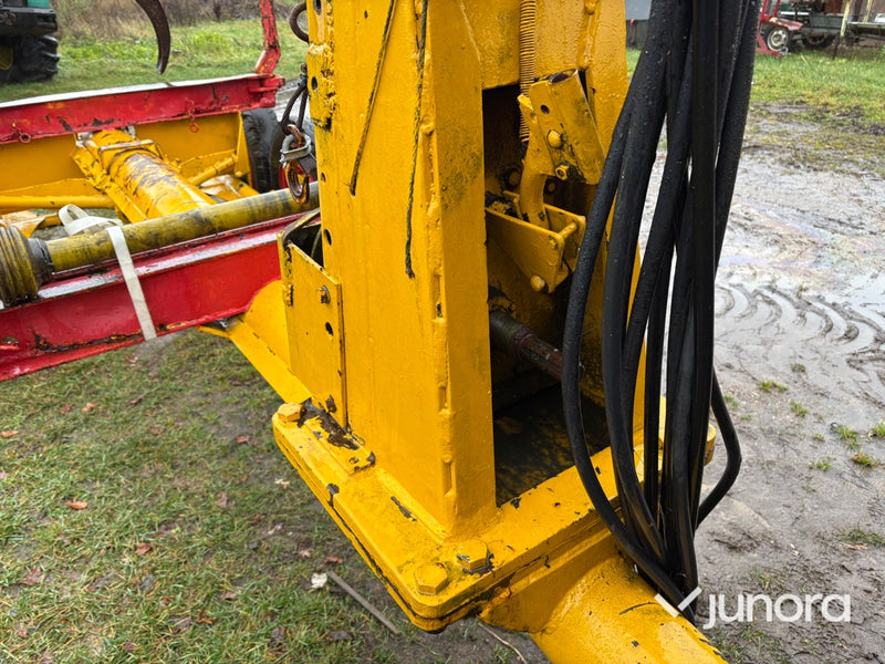 Skogsvagn - med kran