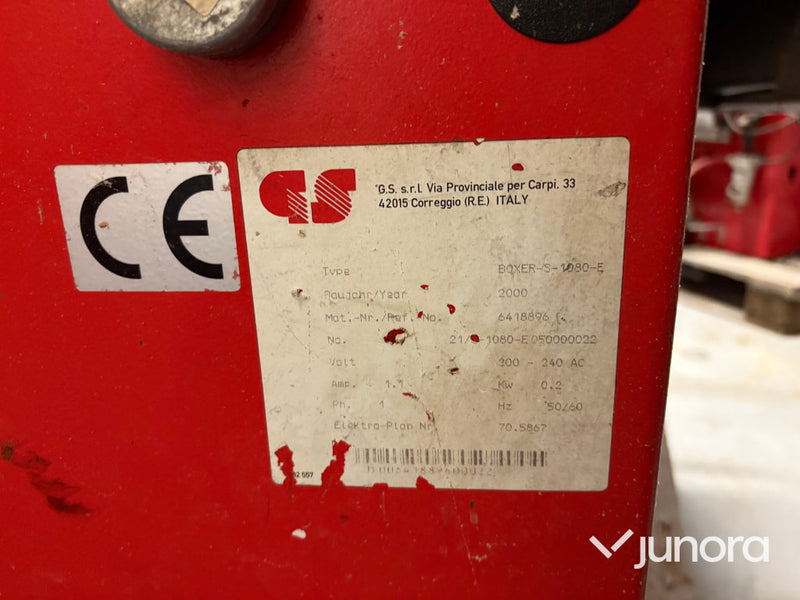 GS Boxer S 1080-E Däckmonterings Maskin