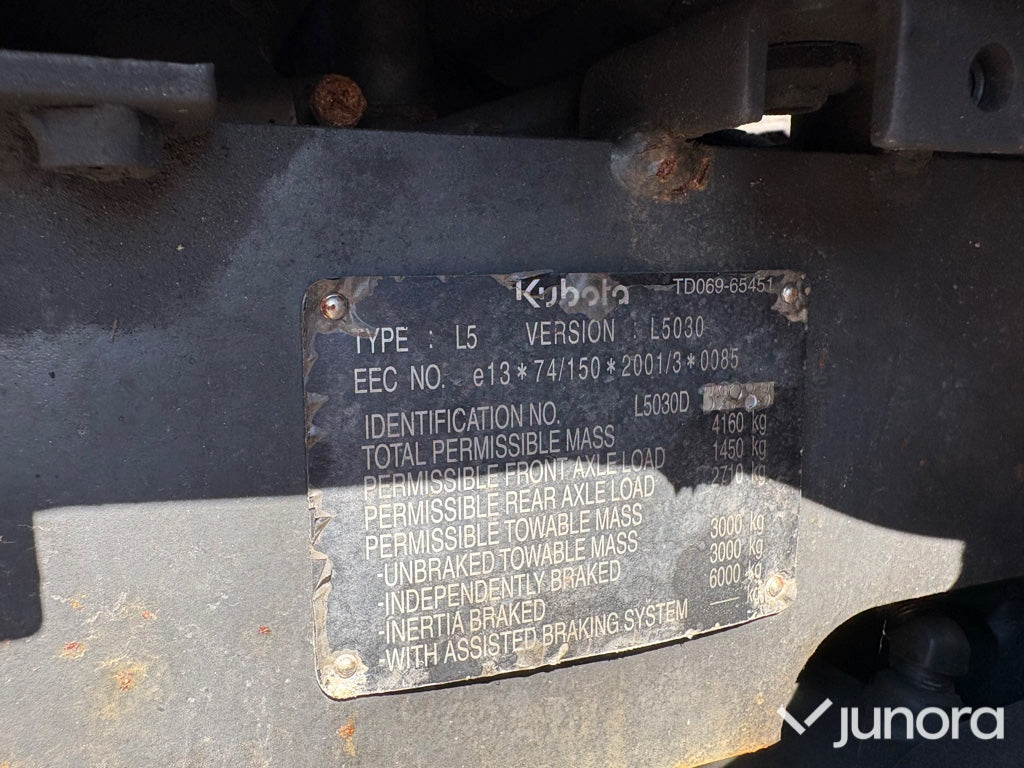 Traktor Kubota L5030