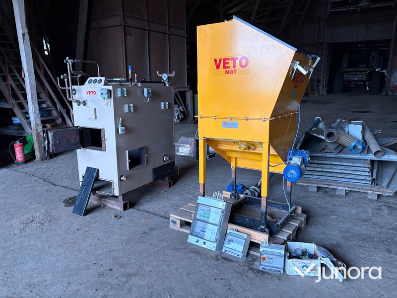 Fastbränslepanna – Ala-Talkkari Veto MAT, 60 kW