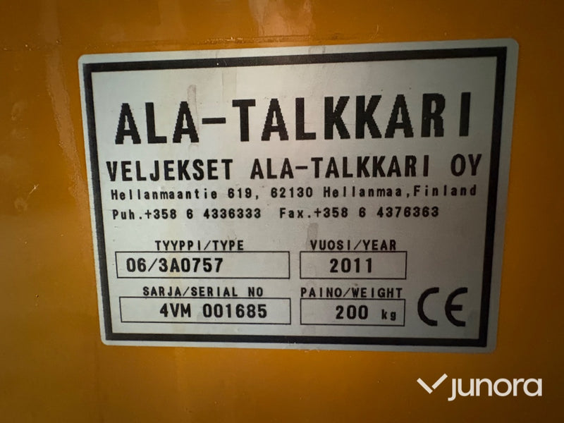 Fastbränslepanna – Ala-Talkkari Veto MAT, 60 kW