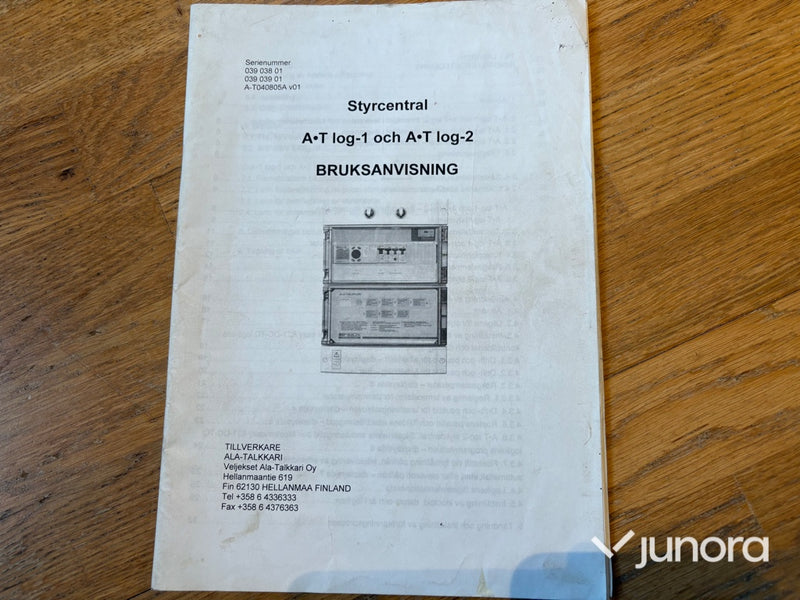 Fastbränslepanna – Ala-Talkkari Veto MAT, 60 kW